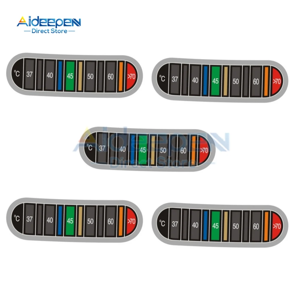 

5 шт., термодатчик Aideepen 37-70℃