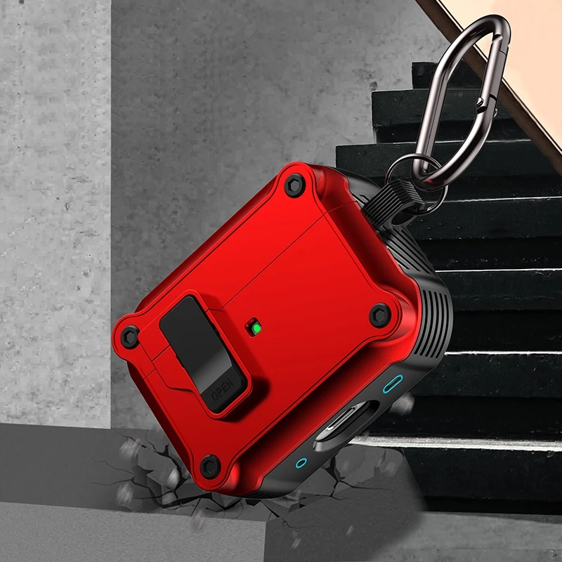 Для AirPods Pro 2 противоударный чехол с замком для Airpods 3 3rd чехлы 2-го поколения Pro2 Air Pods