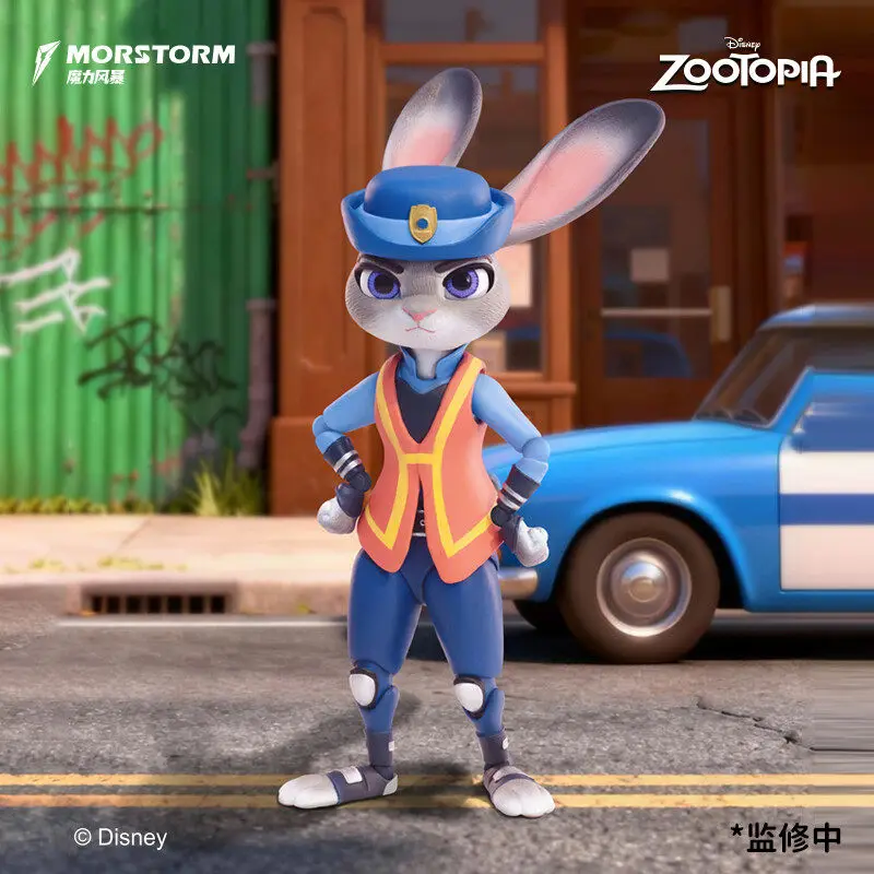 Фото В наличии: Серия фигурок Zootopia, коллекционные боксы-сюрпризы Kawaii BJD, аниме-фигурки Джуди Хоппс и Ника Вайлда, модели игрушек, подарок для детей №3