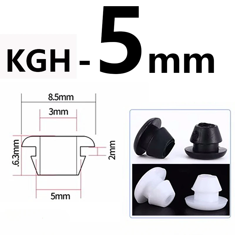 

Устойчивый к высоким температурам силикон, быстрая установка, коническая защитная катушка, уплотнительное кольцо, черно-белая накладка, петля для проволоки, втулка