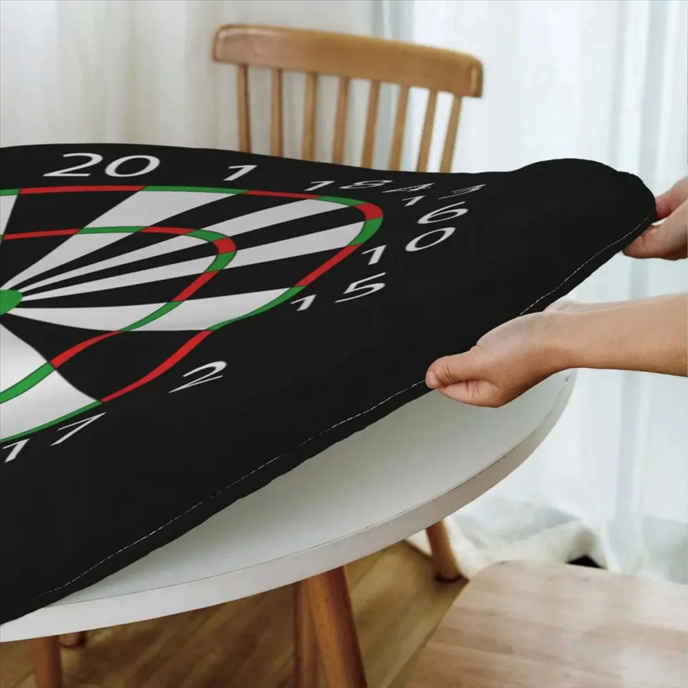 Скатерть для стрел и водонепроницаемая круглая скатерть столовой домашний