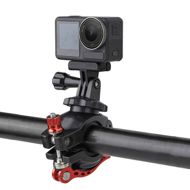 Велосипедный зажим для Action4/GoPro12 вращающийся на 360 градусов многотрубный AirTag