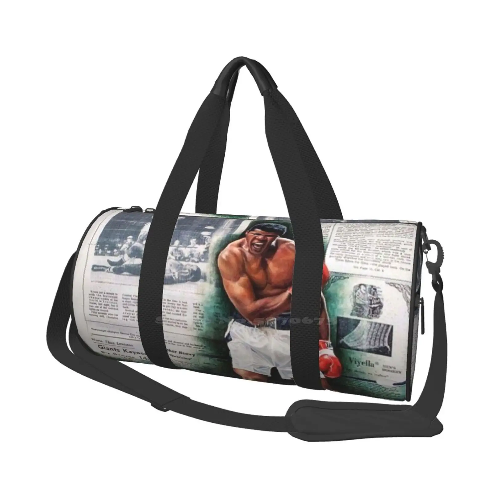 

Muhammad Ali Vs Liston Shoulder Bag Casual Satchel For Sport Travel School Muhammad Ali Liston Legend Boxing