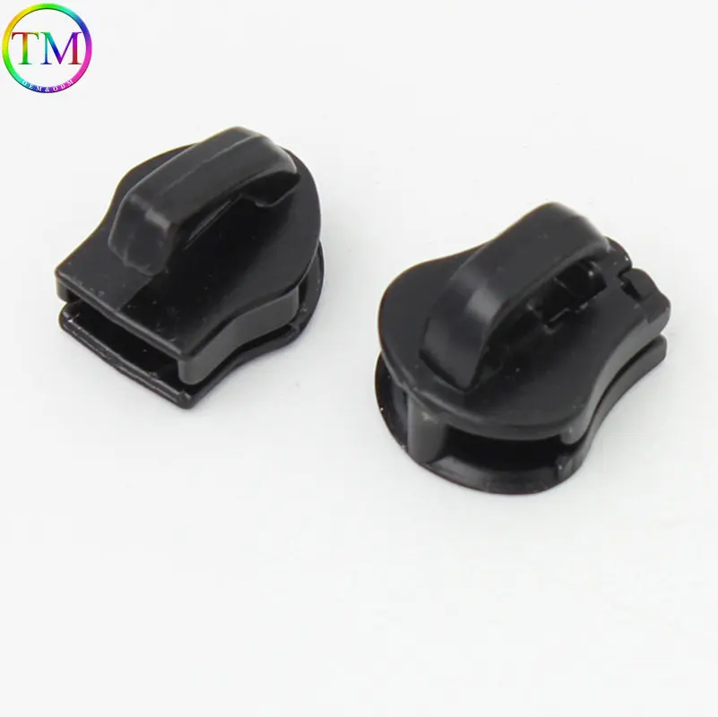 10-50 Pieces Matte Black Metal Zipper Slider Puller Zip Head Eagle Shape Replacement For Zipper Head For Diy Repair Accessories