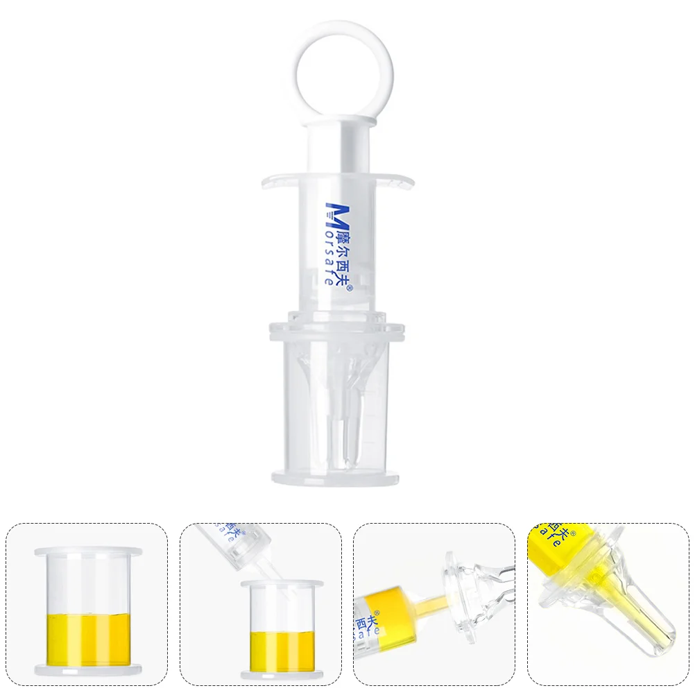 

1 Set Silicone Pacifier Feeding Device Syringe Type Medicine Feeding Tool