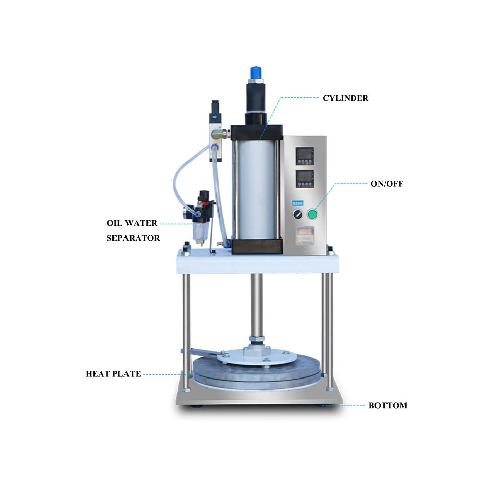 

Гидравлический пресс для теста диаметром 250 мм, машина для прессования теста Tortilla