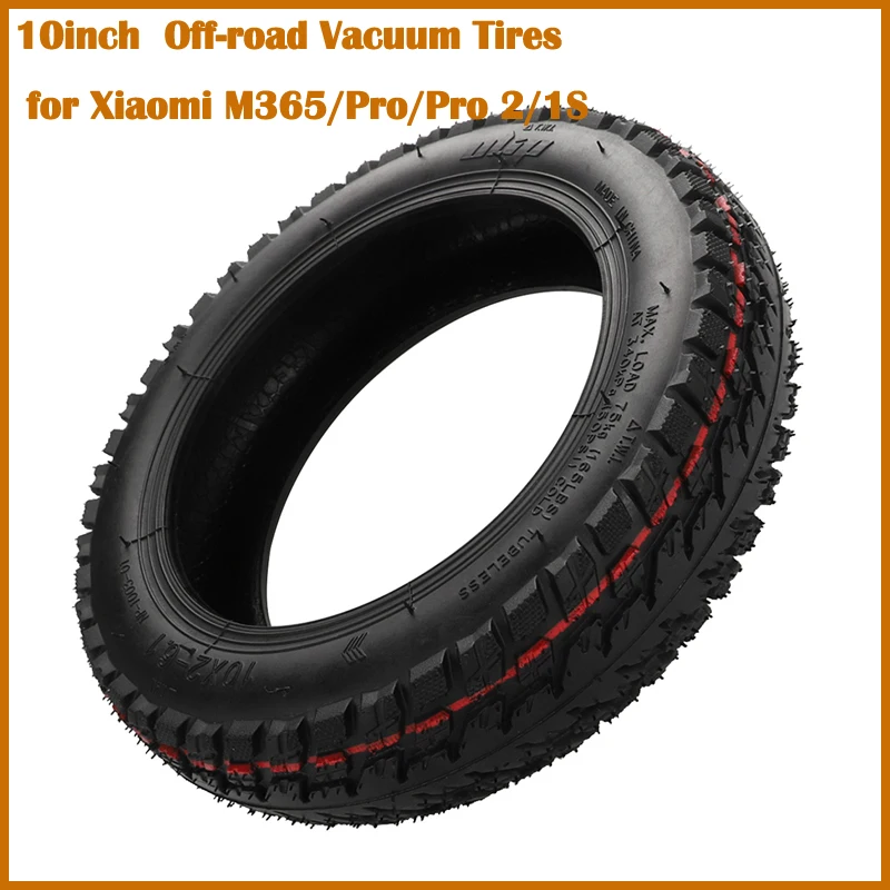 Модифицированные 10-дюймовые внедорожные вакуумные шины колеса 10*2-6 1 для Xiaomi M365 Pro