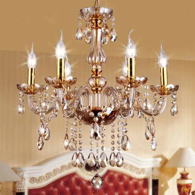 Crystal Ceiling Chandelier Home For Living Dining Room Lamp Indoor Decoration Bedroom Lights LED | Освещение