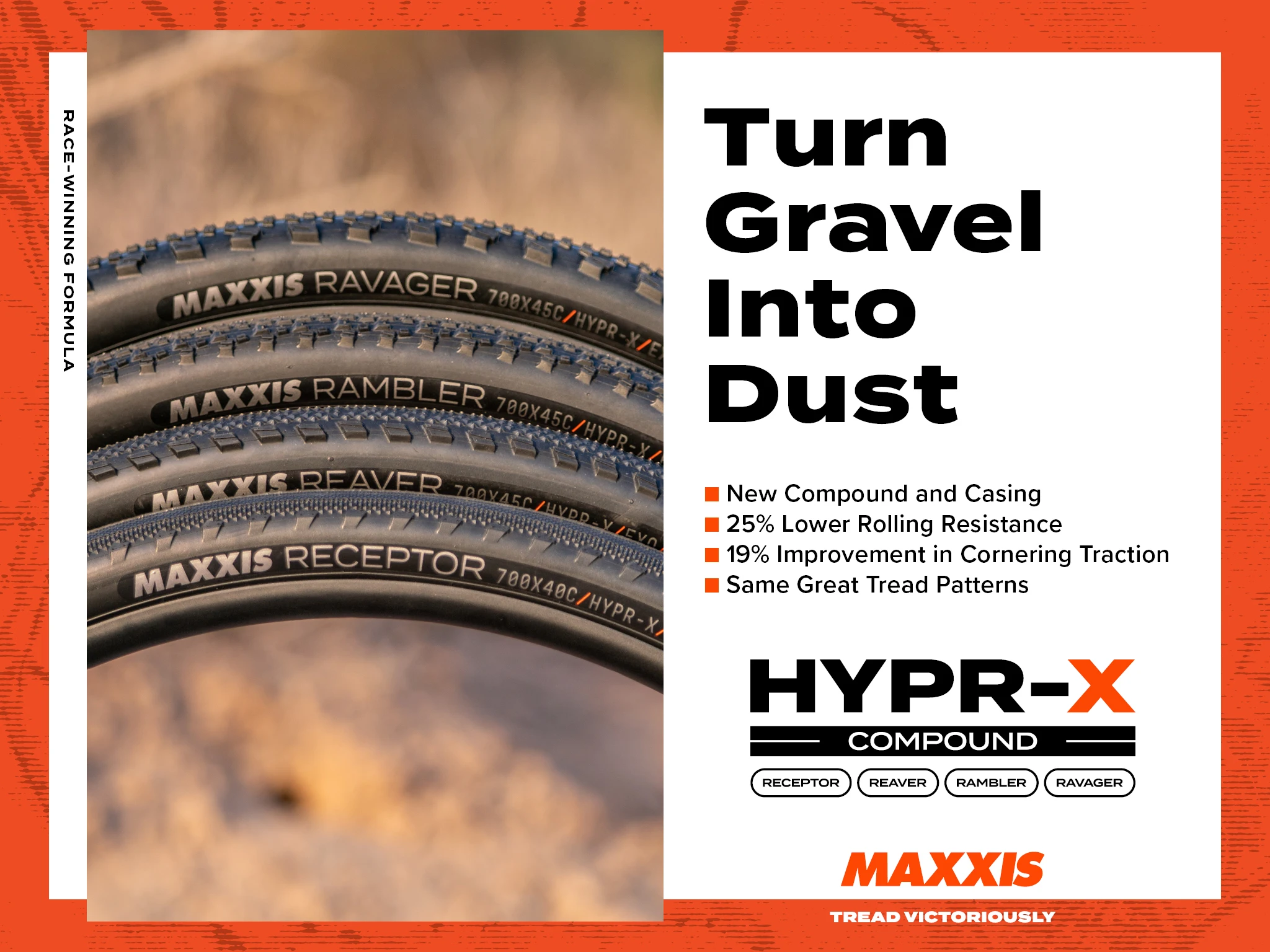 MAXXIS новая гравийная шина RAMBLER REAVER HYPR-X бескамерная гравийная велосипедная шина 700x40C45C складная гравийная внешняя шина для велокросса (art.: 3920cf4ff04ea) - 3920cf4ff04ea