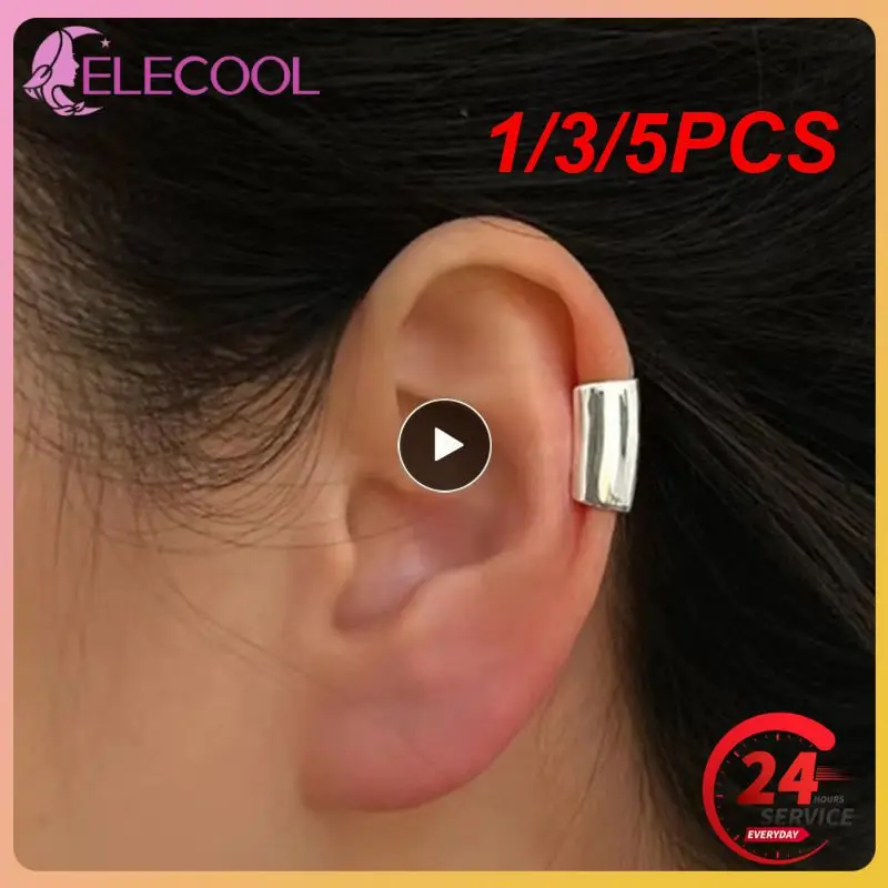 1/3/5 шт. длинные зажимы для ушей тонкая работа простые и стильные удобные в ношении