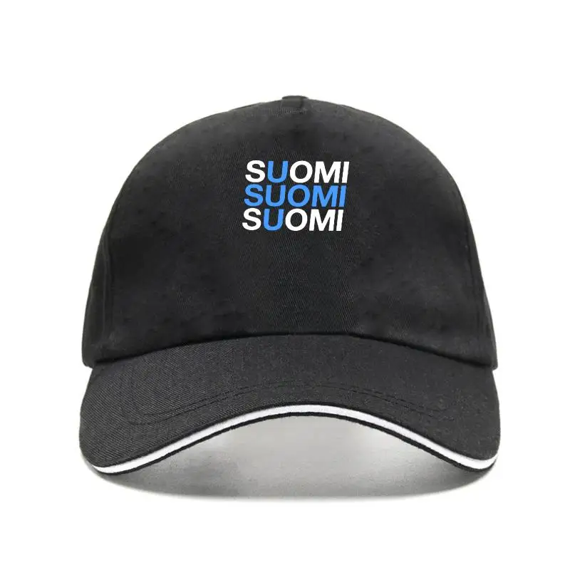 

100% Cotton Mesh Custom Printed Men Bill Hat FINLAND Women Baseball Cap