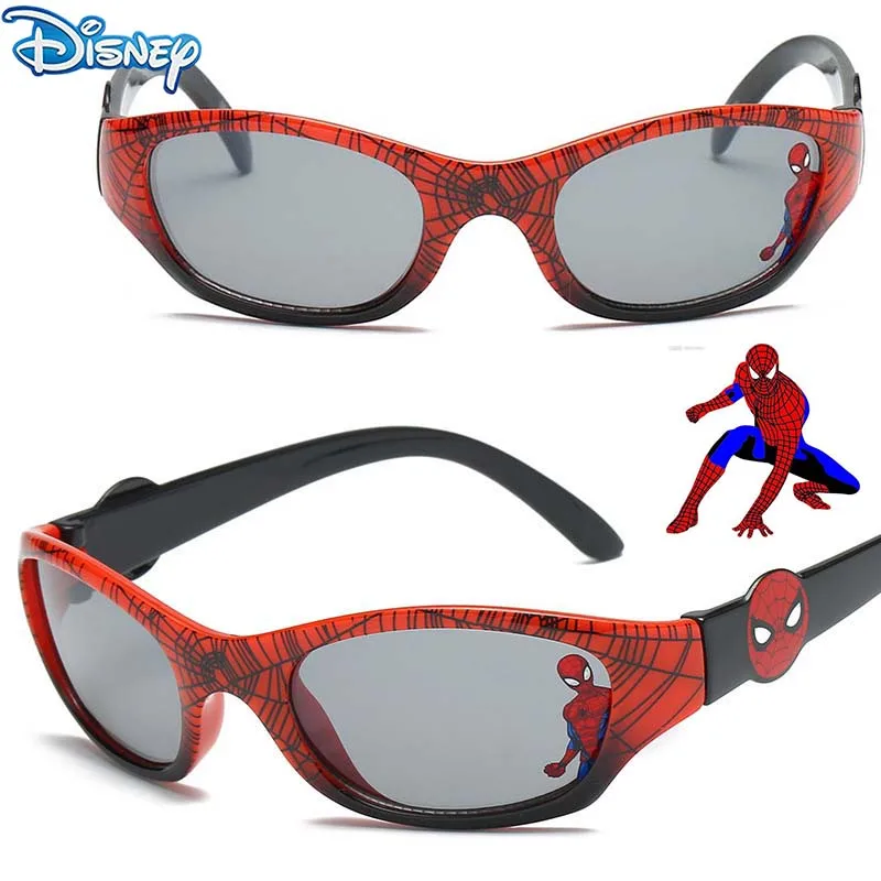 

Disney The Avengers Spiderman Sunglasses Anime Action Figure Spider Cartoon Fashion Plastic Sunglasses Cute Gifts For kids Toys