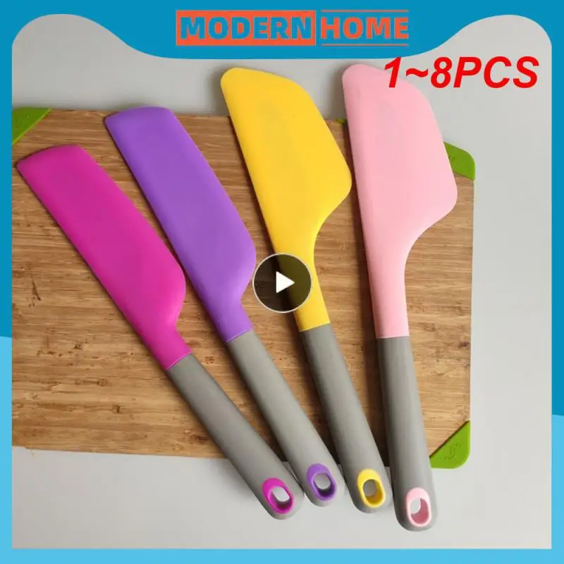

1~8PCS Beautiful Appearance Cream Applicator The Material Is Soft And Not Easy To Deform Long Scraper Clean And Sanitary