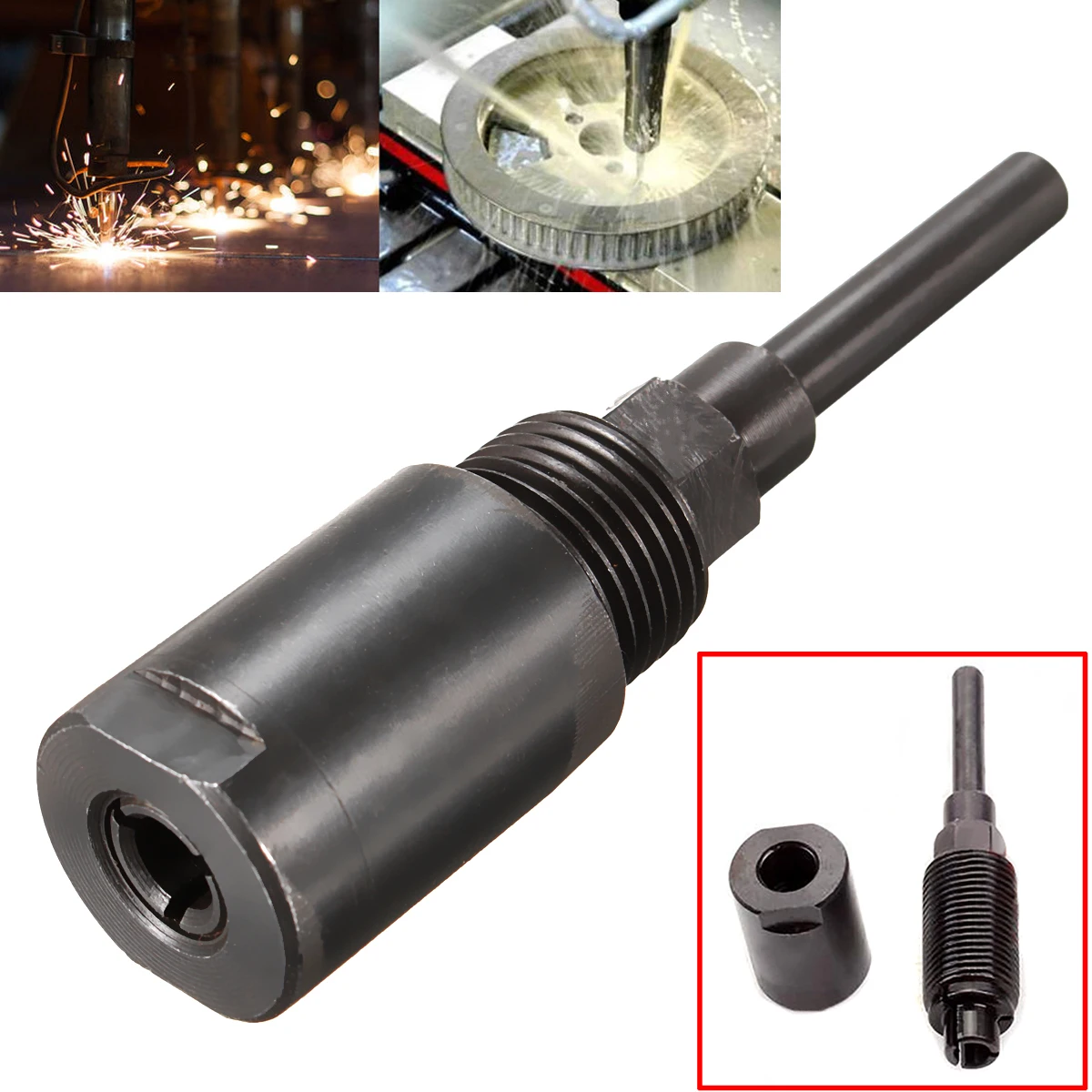 

New 90mm 1/4" Shank Bits Router Collet Extension Engraving Machine Extension Rod