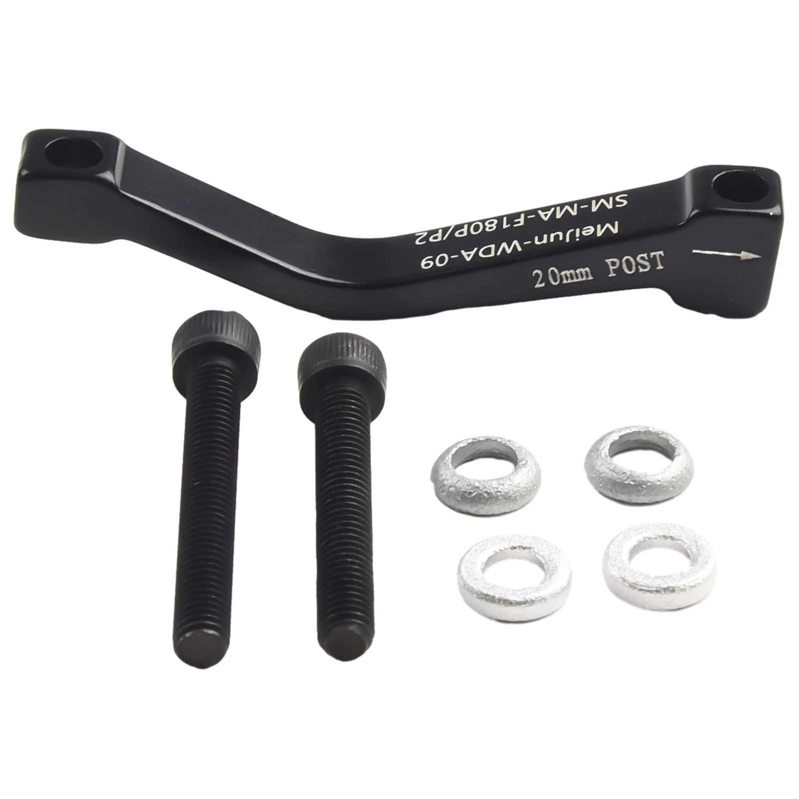 

Adaptor Disc Brake Stainless Steel Universal 1pcs 20mm Black Caliper To Durable Fork Frame Front & Rear Brand New