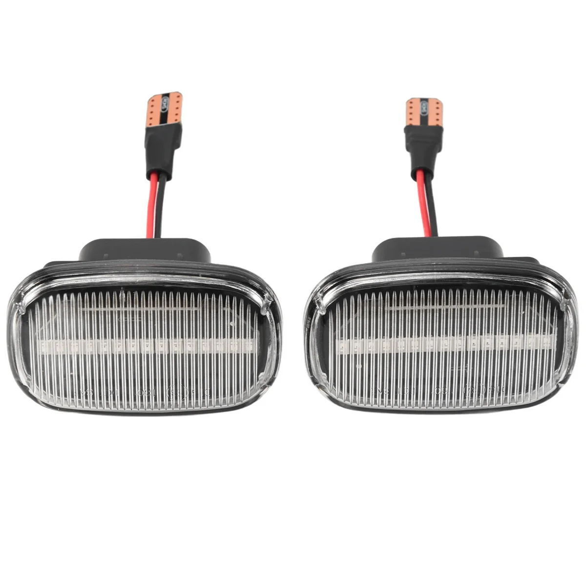 Автомобильный динамический светодиодный боковой габаритный фонарь указателя