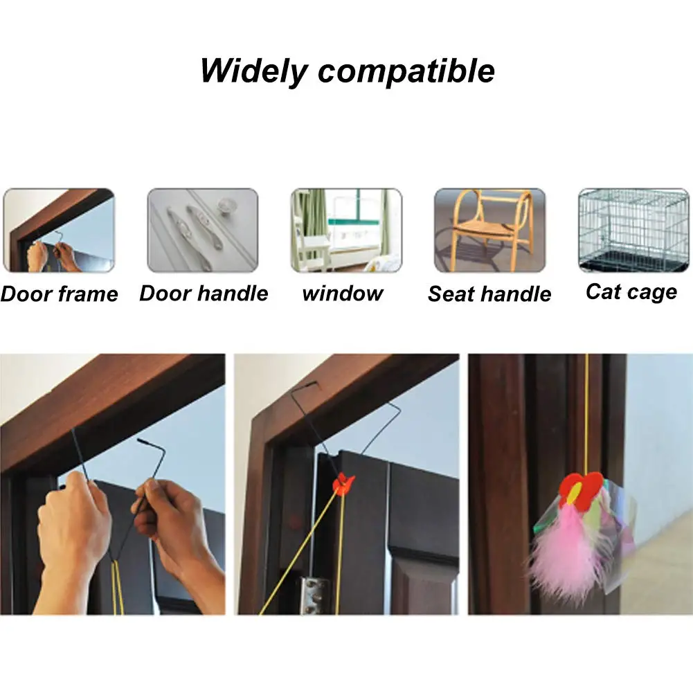 Игрушки для домашних животных кошка самостоятельная подвесная дверь маленькая