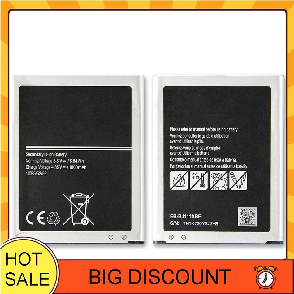Аккумулятор EB-BJ111ABE для Samsung Galaxy J1 Ace J110 SM-J110F J110H J110F J110FM версия 4G 1800 мАч