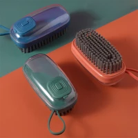 multifunctional cleaning brush portable plastic clothes shoes hydraulic laundry brush washing soft brushes cleaning tools