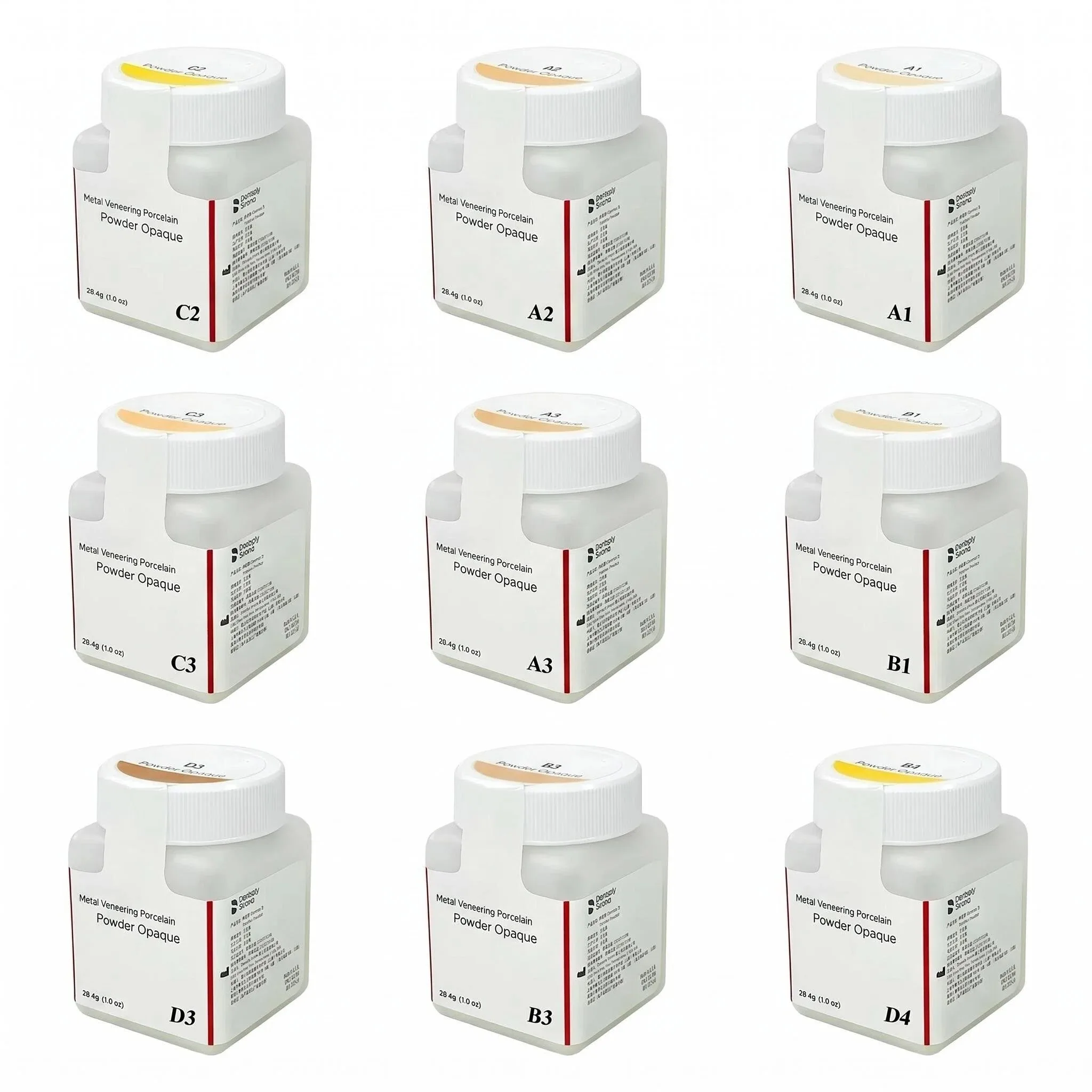 Фото Dentsply Sirona Ceramco 3 Opaque Dentin 28.4г, ODA/ODD фарфор для металлокерамических коронок и мостов №1
