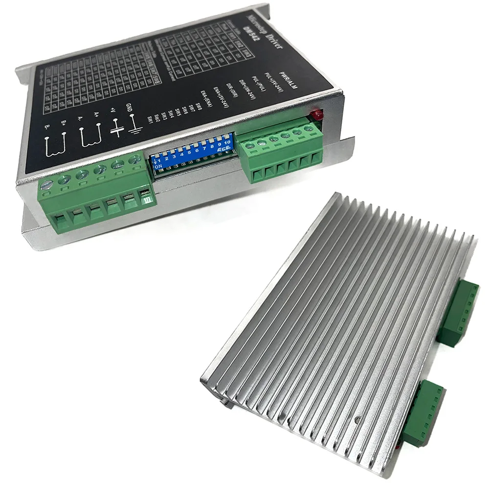 Драйвер микрошагового двигателя DM542 VDC 20-50 В 1 0-4 2 А подходит для 2-фазного Nema 17 Nema23