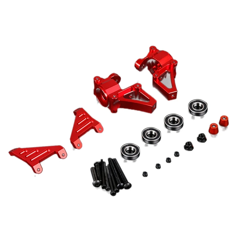 

Off-Road Car CNC Metal Front Wheel Bearing Kit For 1/5 HPI BAHA ROVAN KM BAJA Truck Spare Toys Parts