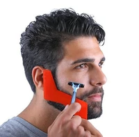 men beard shaping tool styling stencil guide template comb mens beards combs beauty tool for hair beard trim templates