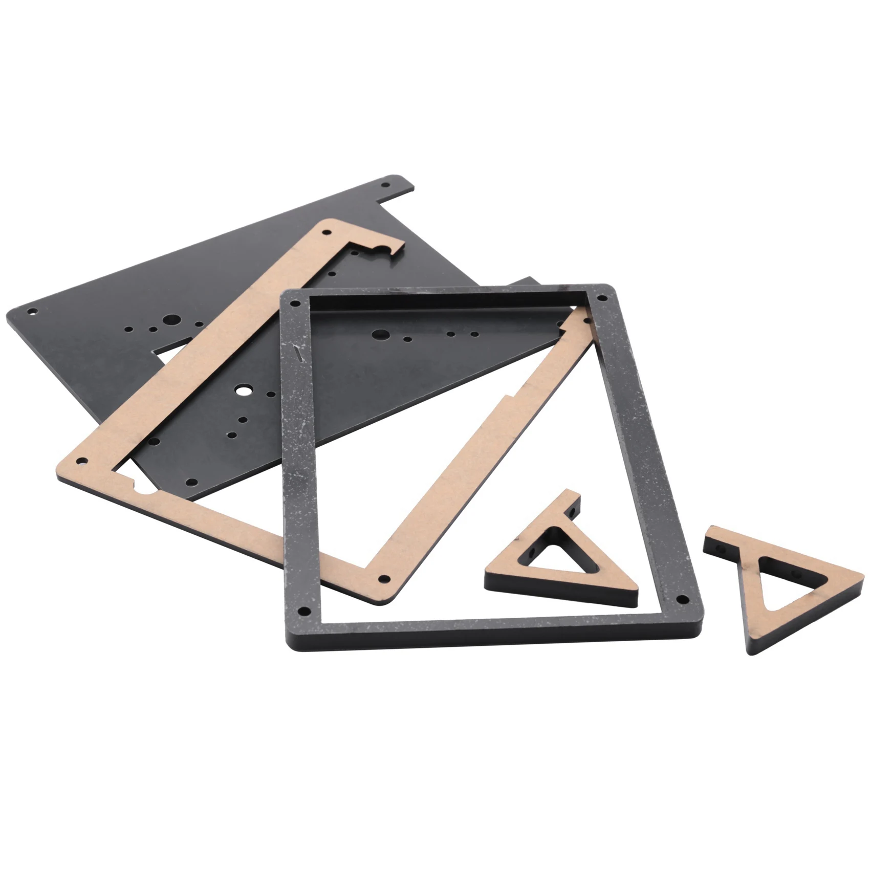 7-дюймовый монитор ЖК-дисплея проекционный держатель для Raspberry Pi 3 акриловый