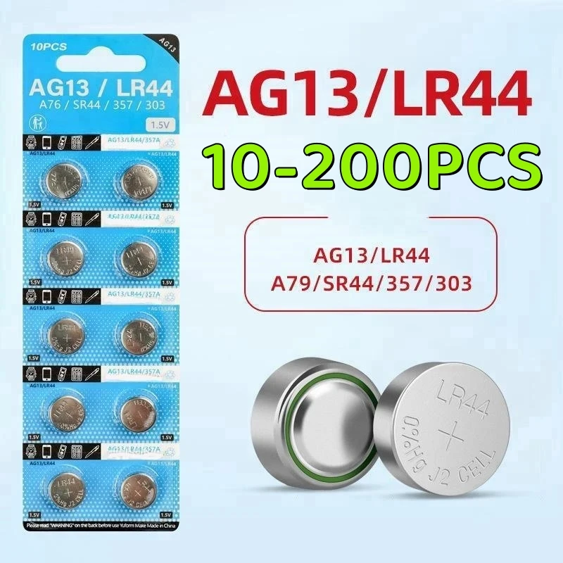 Аккумулятор большой емкости для часов Lr44 1 55 В