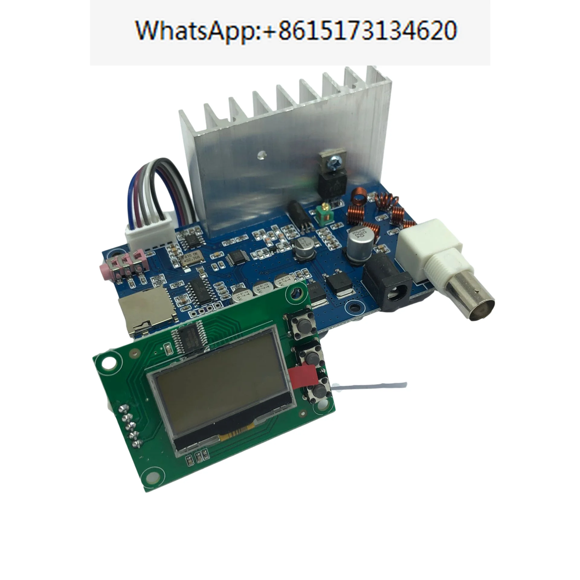 

5W-7w FM transmitter broadcasting station PLL stereo digital frequency KITS+LCD digital display
