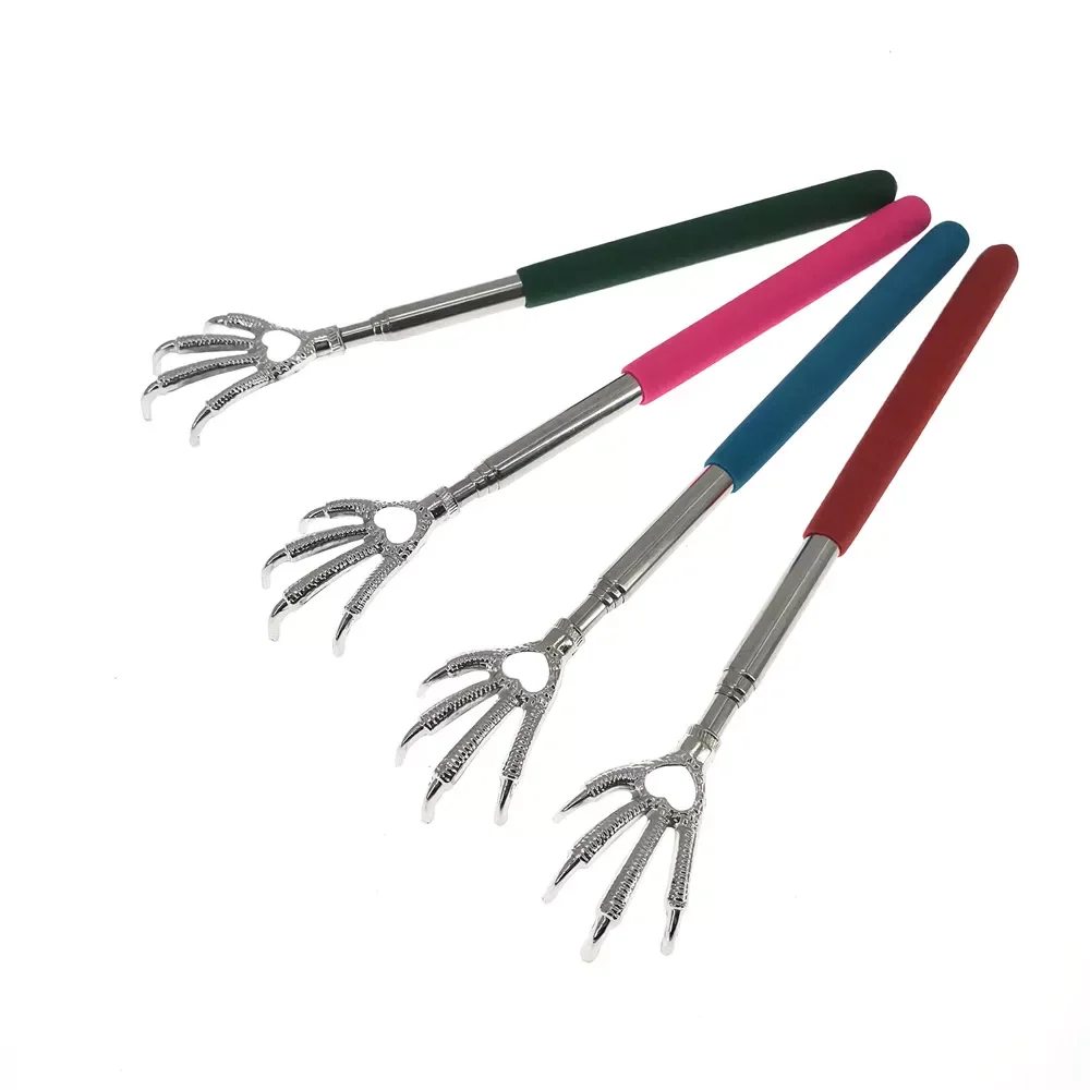

1/3/5pcs Portable Convenient Claw Telescopic Back Scratcher Itch Scratch Massage Tool Adjustable Size 22-59CM Random Color