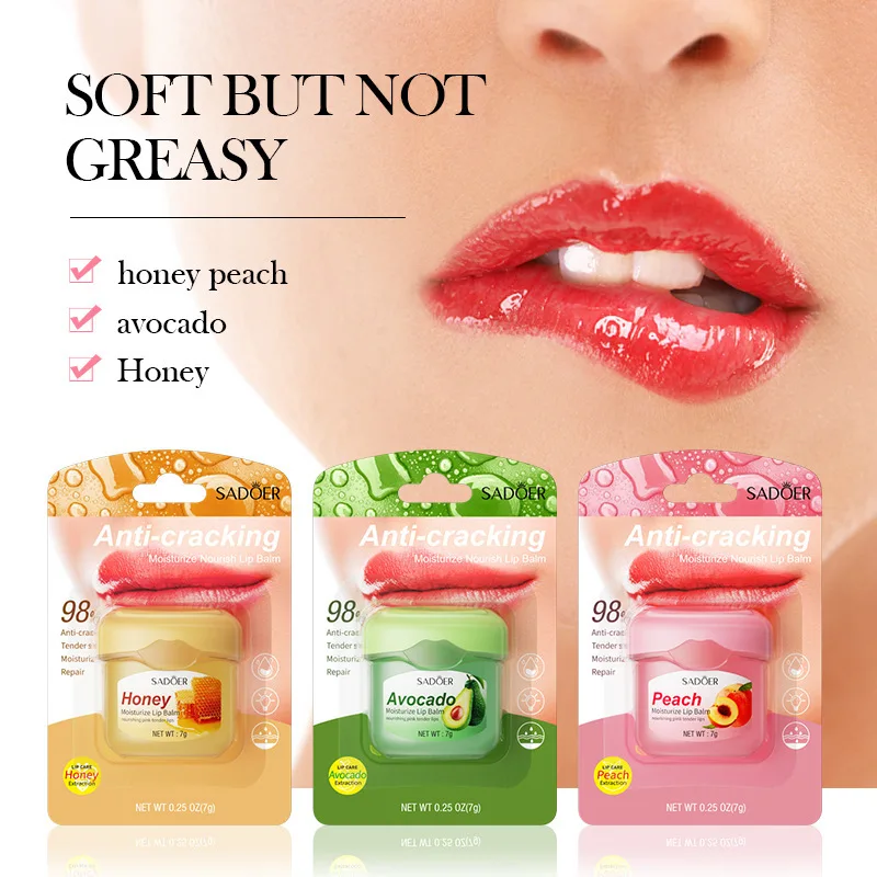 

Fruity Moisturizes Lip Balm Repair Lightens Lip Lines Removes Dead Skin Improve Dry Exfoliation Nourish Hydrates Smooth Lip Mask