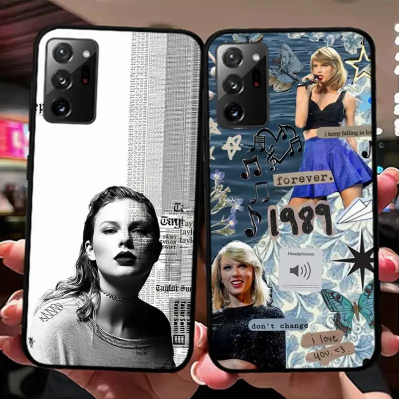 

S-Swifts-Singer-T-Taylors Phone Case for Samsung Note 5 7 8 9 10 20 pro plus lite ultra A21 12 72