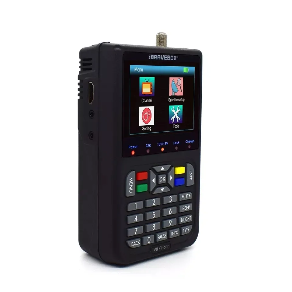 IBRAVEBOX LCD V9 Finder Цифровой спутниковый искатель ЖК- сигнала