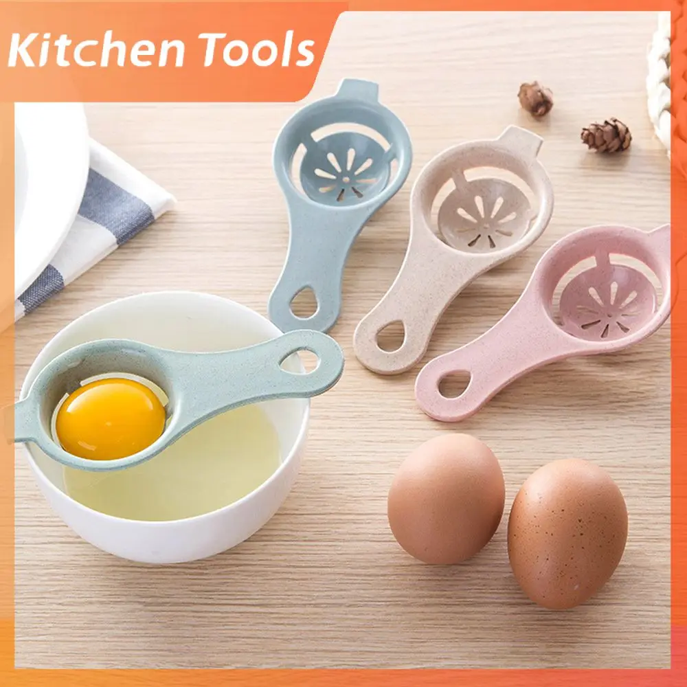 

1PCS 4 Color Food Grade Egg Separator Protein Separation Protein Egg Yolk Protein Separator Screening Gadgets For Boiled Eggs