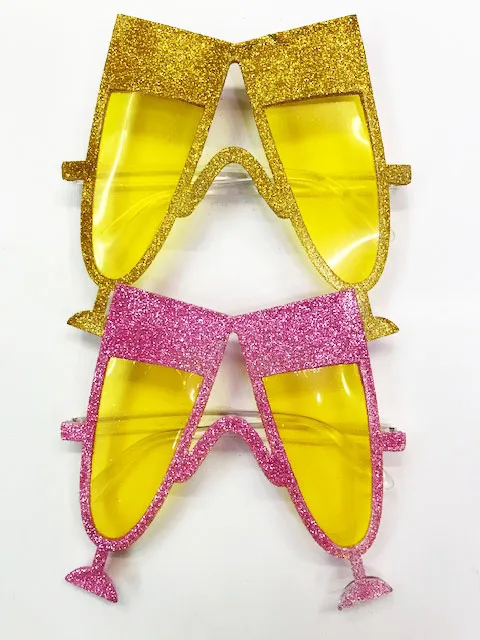 

Серебристые светлые солнцезащитные очки 2 цвета 2 шт.