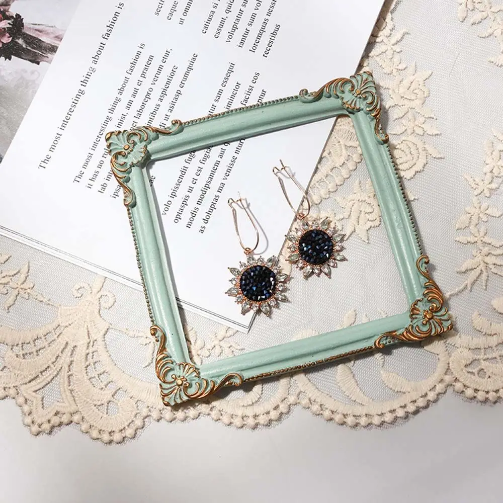 

1Pc Background European Style Home Decoration Nail Display Board Shooting Props False Nail Art Plate Nail Photo Frame