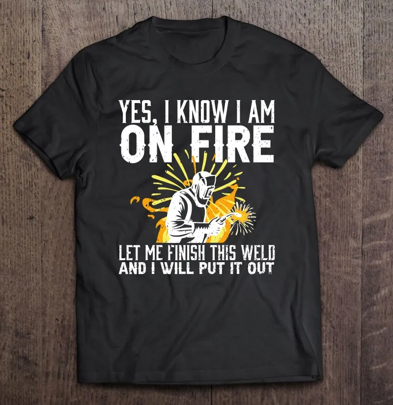 

Футболки Welders со смешными надписями I Welder для мужчин, футболки манга, Мужская Эстетическая одежда, футболки оверсайз для женщин