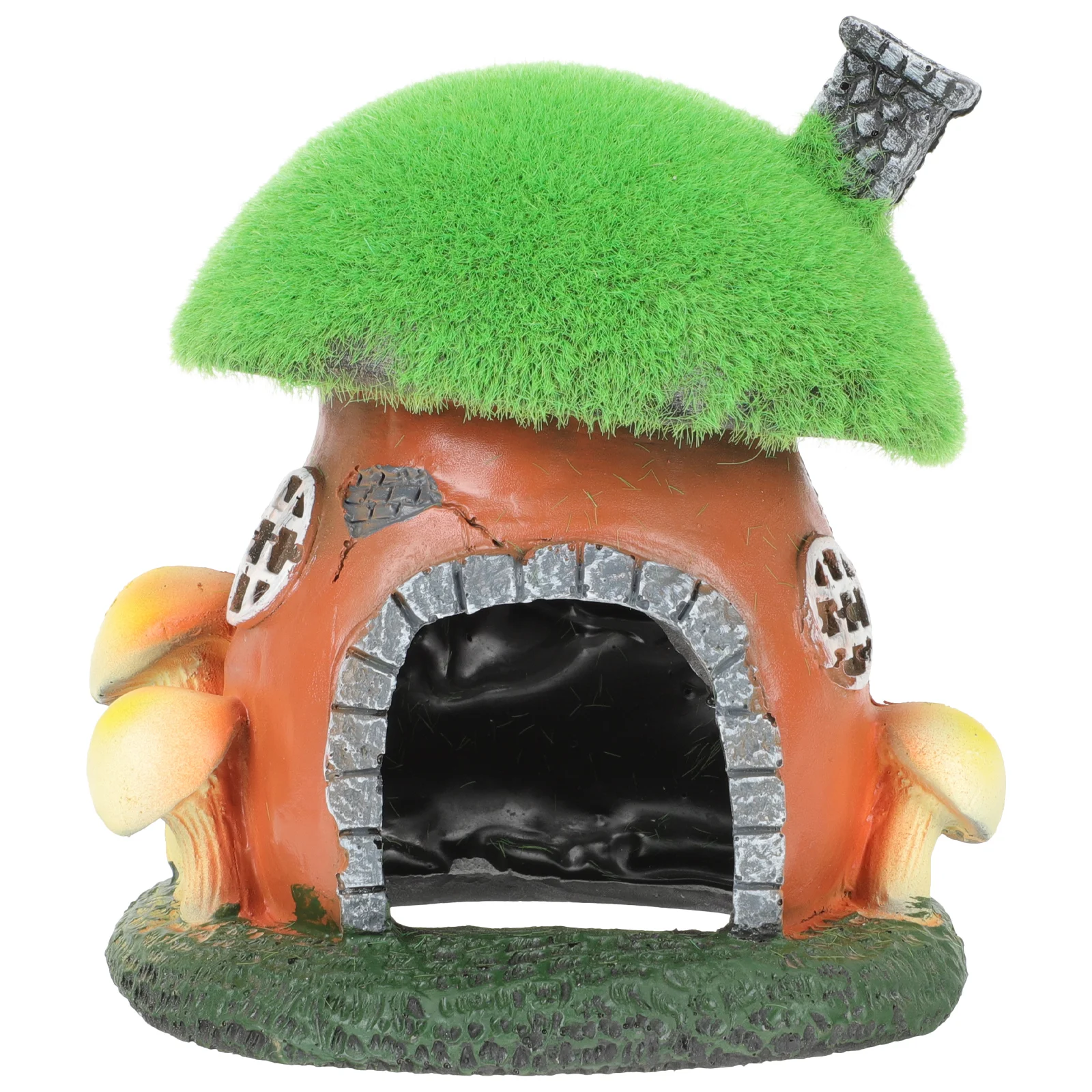 

Mushroom House Crafthideout Decor Tank Aquarium Decoration Underwater Resin Adornment Home Ornament Shrimp Hiding Place Adorable