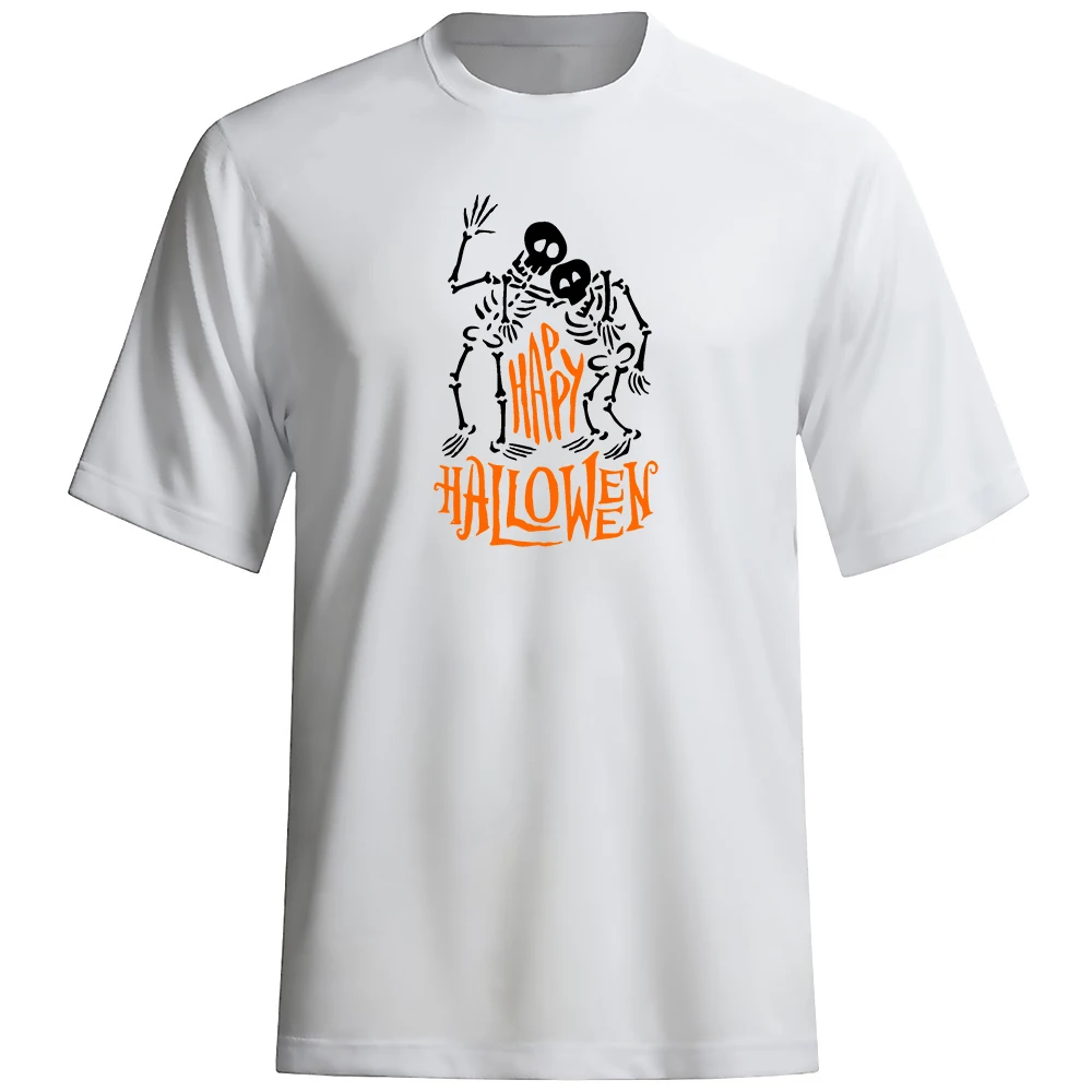 

Футболка мужская с принтом черепа, модная разноцветная с коротким рукавом, в уличном стиле, для Хэллоуина, подростков