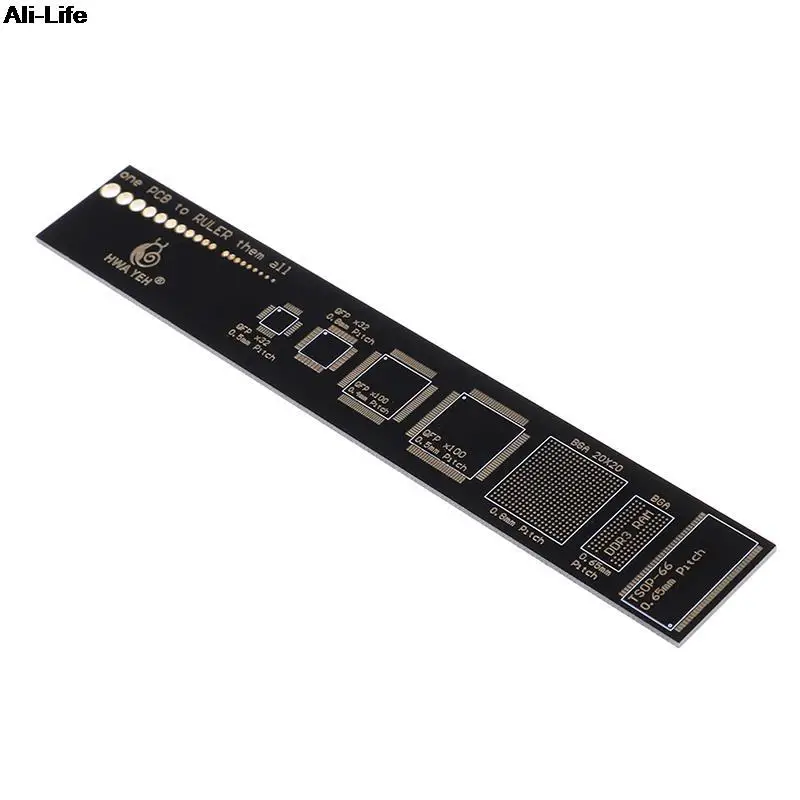 

15cm PCB Ruler For Electronic Engineers For Geeks Makers For Arduino Fans PCB Reference Ruler PCB Packaging Units