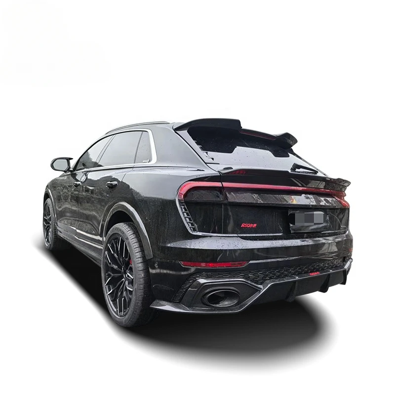 RSQ8 Upgrade Facelift AT Style Body Kit для Audi Передняя губа Задний диффузор Широкие расширители