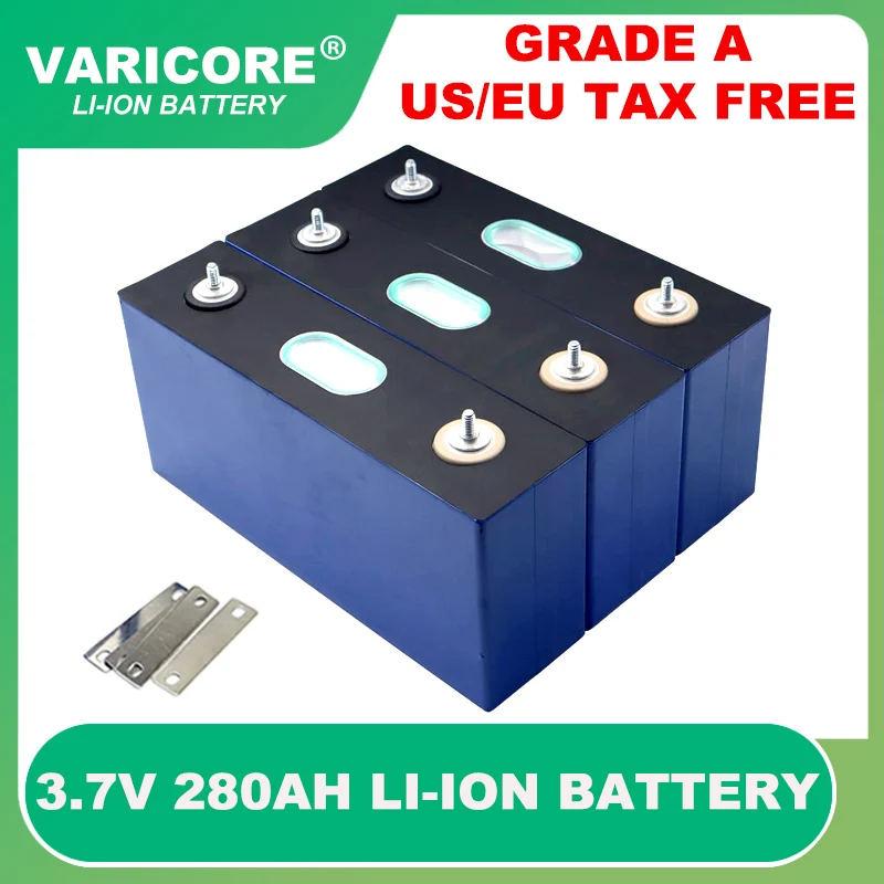 

3-6pcs 3.7V 280AH Ternary Lithium battery Power cell for 4s 12V 24V E-scooter RV Solar Energy storage system Wind A TAX FREE