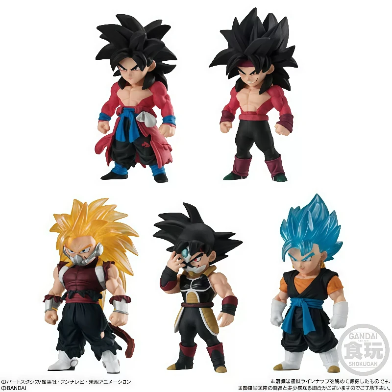 Фото Коллекционная мини-фигурка Bandai Super Dragon Ball Heroes Adverge 1 в слепой коробке, статуэтка, настольное украшение, аниме-подарок для любителей аниме №1