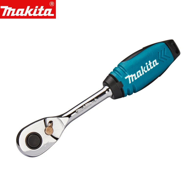 Makita E-11558 1/4 дюйма квадратная рукоятка с храповым механизмом 84 зубца большой
