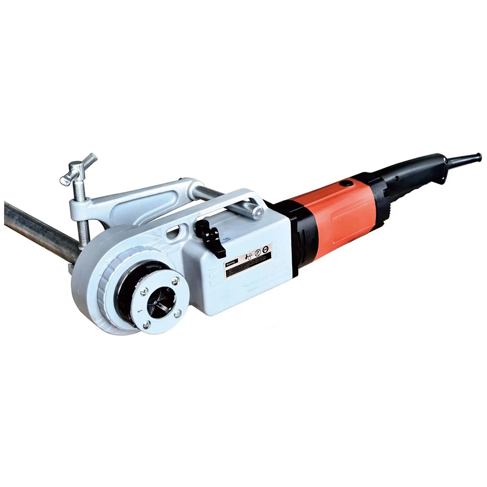 

Electric steel pipe hand threading machine