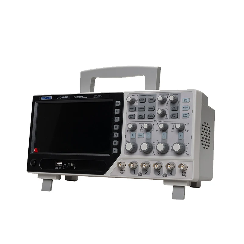 

Official DSO4204B USB Oscilloscopes Digital 4Channels 200Mhz 1GS/s Sample Rate PC LDC Display Electric Osciloscopio
