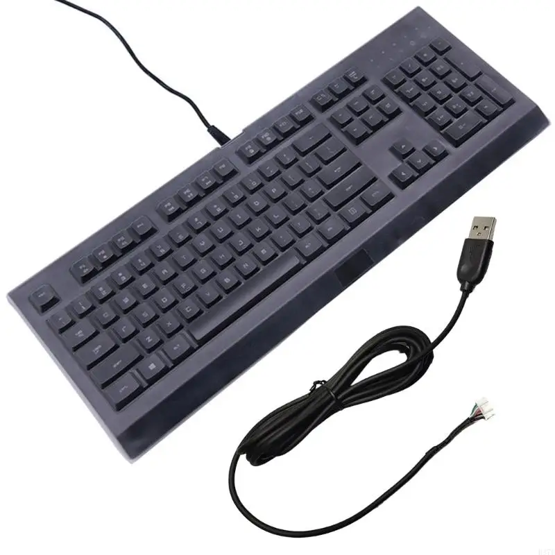H37F USB -кабельный шнур для Cynosa Gaming Cheelboard Reliableblebledlowsing Wire механических клавиатур