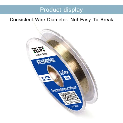 Разделительный экран RELIFE RL-059 Plus 5 в 1, набор разделительных проводов с ручкой для ремонта экрана телефона и ЖК-дисплея