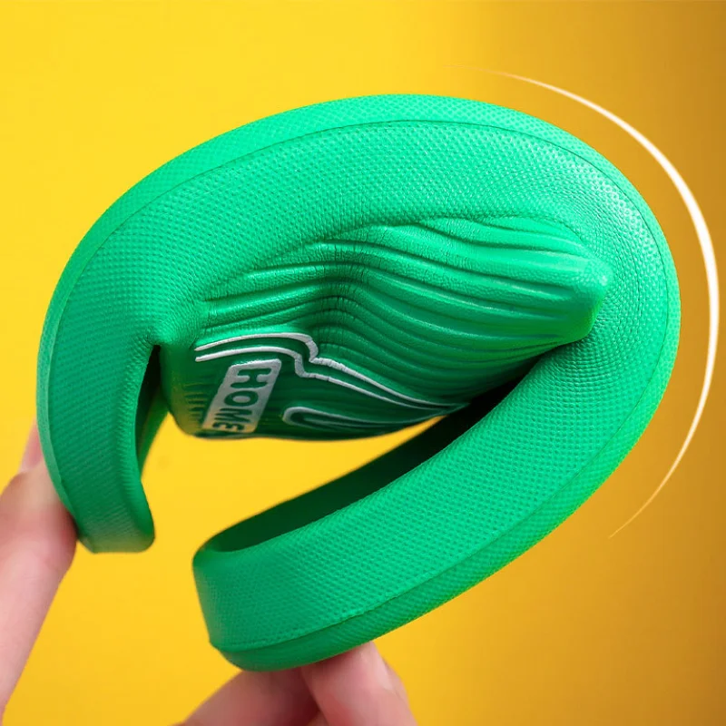 New Arrival Thick Sole Solid Color Indoor Ladies Slippers Summer Beach Soft Soled Shoes Casual Men's Bathroom Non-slip Sandals